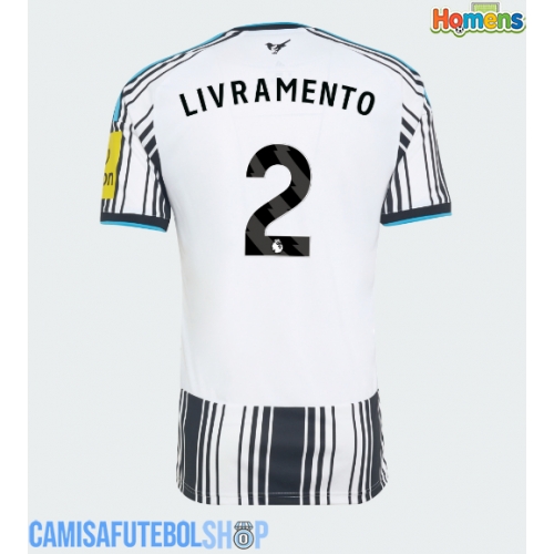 Camisa de time de futebol Newcastle United Tino Livramento #2 Replicas 1º Equipamento 2026-27 Manga Curta